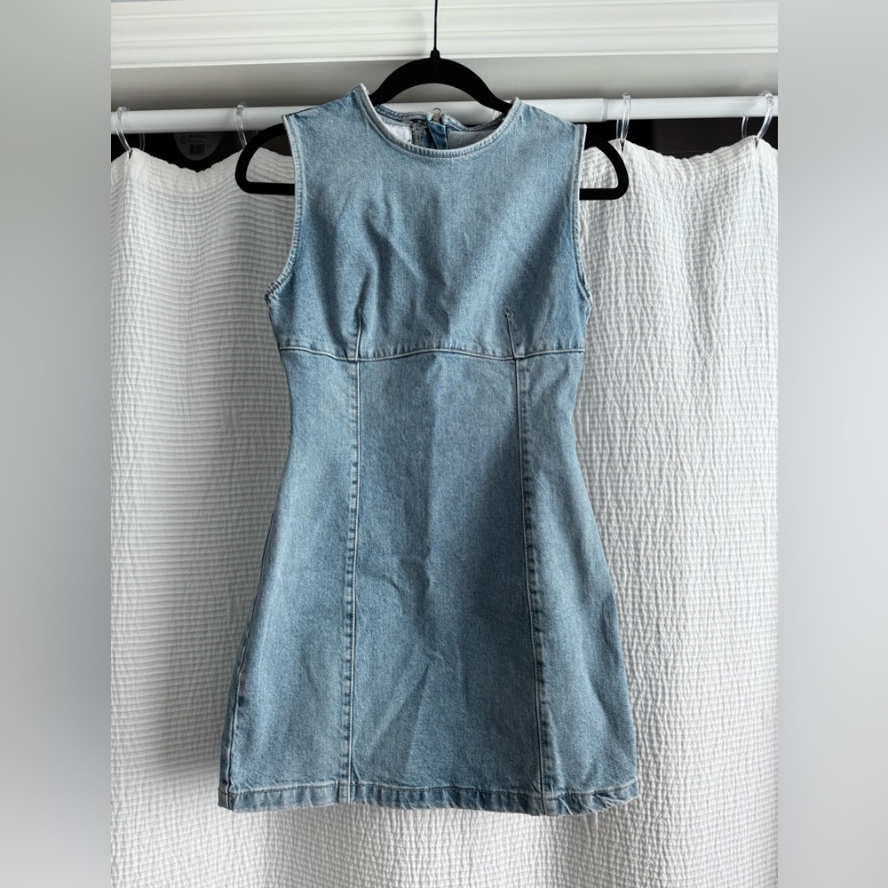 Zara Denim Mini Dress